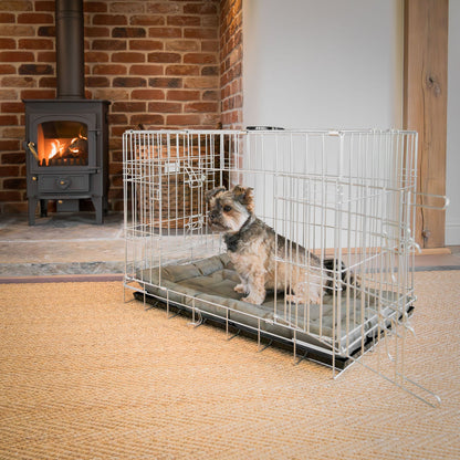 Luxury Dog Crate Maze Mat, in Forest. Padded For Extra Comfort And Compatibile With Lords & Labradors Metal Dog Crates, Available Now!