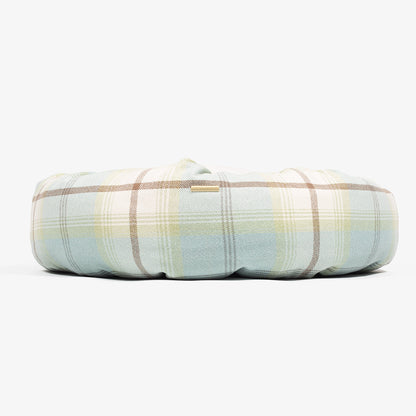 Donut Bed in Balmoral Duck Egg Tweed by Lords & Labradors