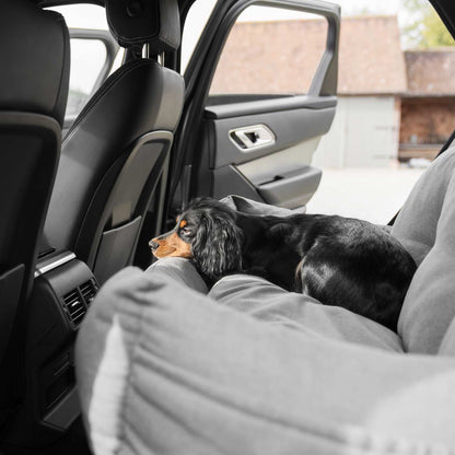 Embark on the perfect pet travel with our luxury Double Easy Traveller Seat! Featuring removable inner cushion with with cover for easy cleaning! Available now at Lords & Labradors    