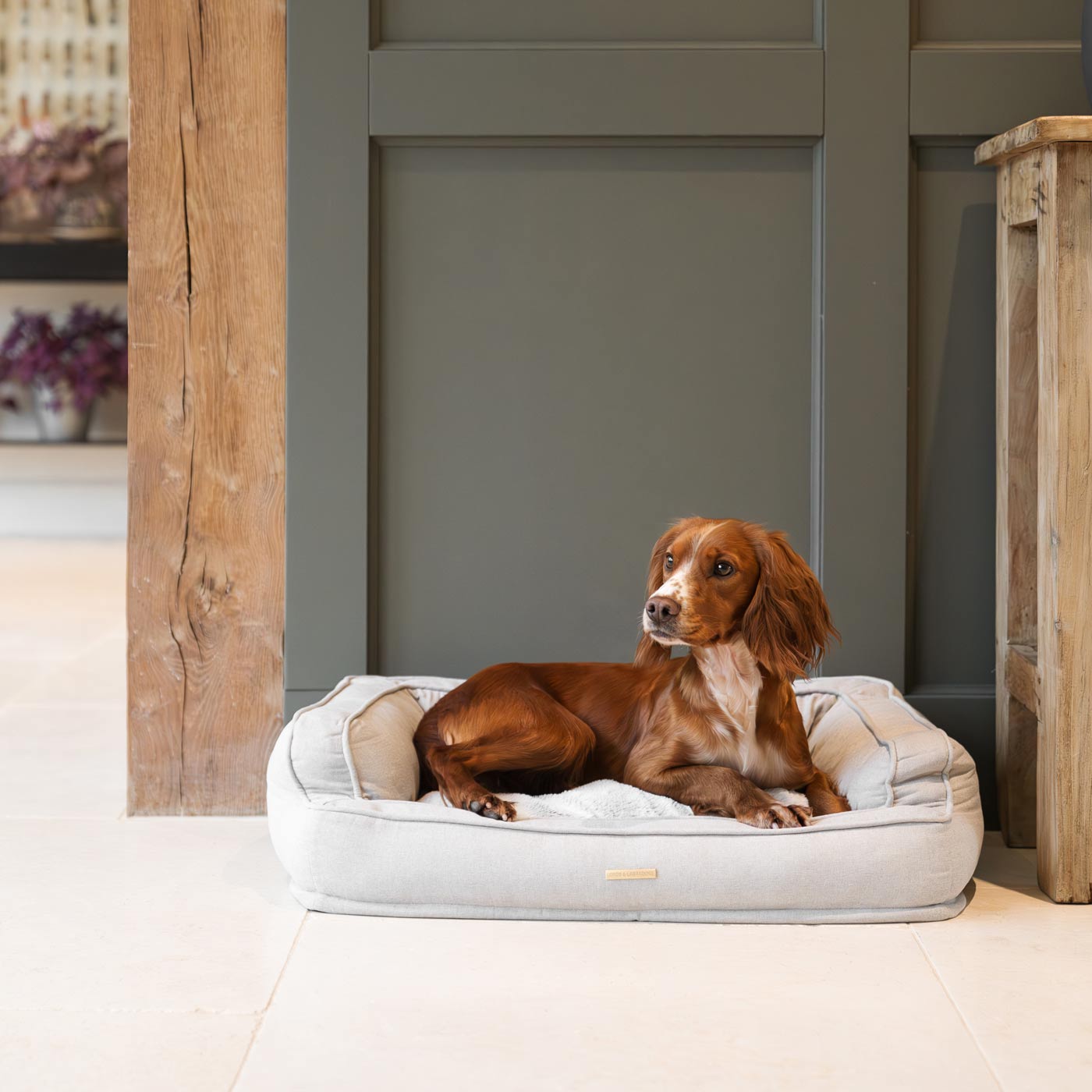 Present Your Furry Friend with the Perfect Dog Bed for The Ultimate Pet Nap-Time! Discover Our Luxury Deep Sleep Dog Bed In Stunning Alabaster! Available Now at Lords & Labradors    