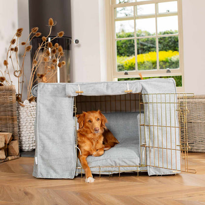 Dog Crate Set In Inchmurrin Iceberg by Lords & Labradors