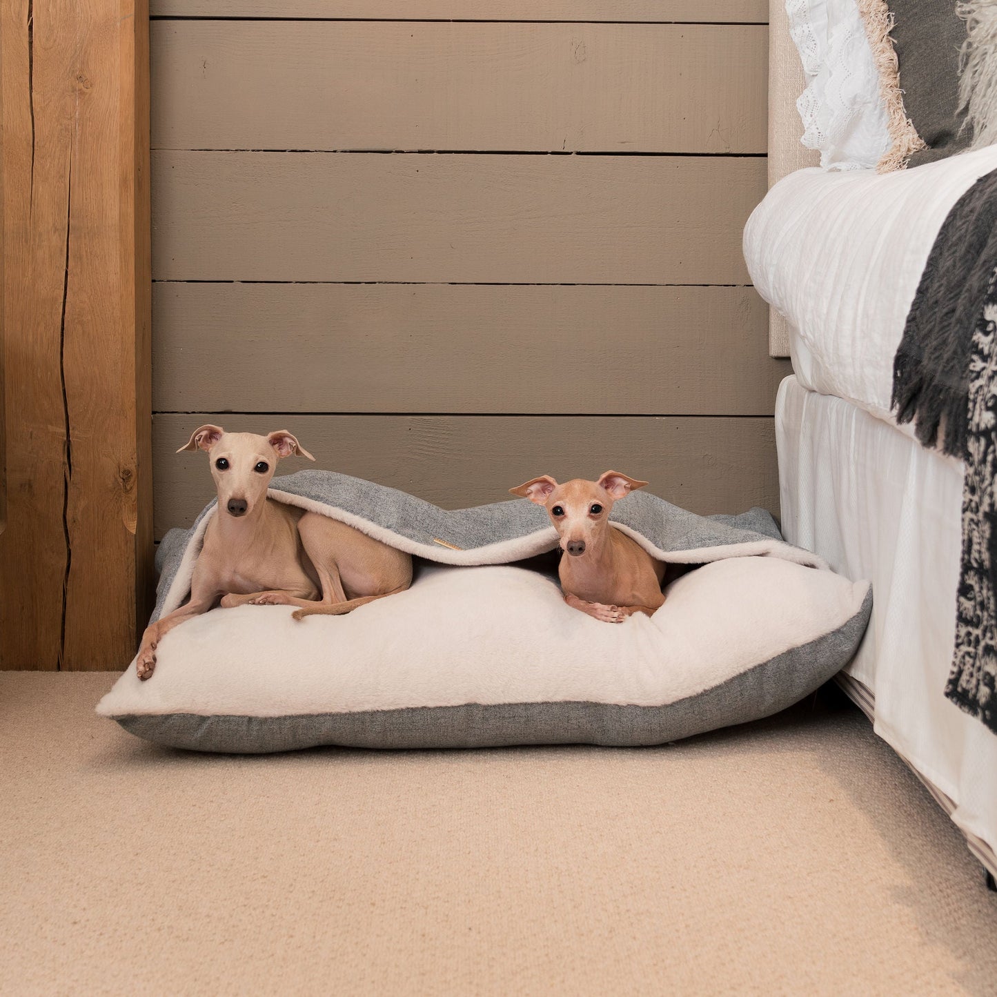 Sleepy Burrows Bed In Inchmurrin Iceberg By Lords & Labradors