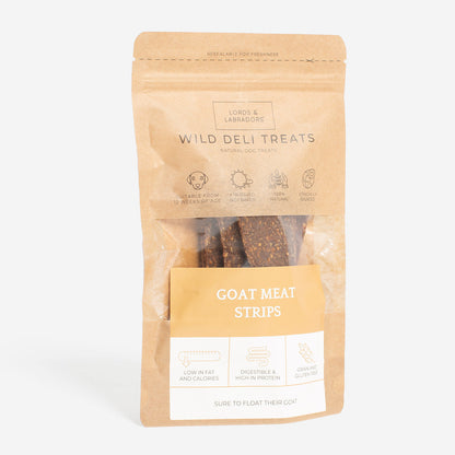 Wild Deli Goat Meat Strips Treats