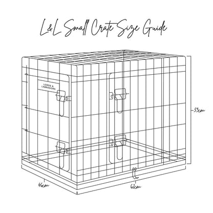 Discover the perfect deluxe heavy duty silver dog crate, featuring two doors for easy access and a removable tray for easy cleaning! The ideal choice to keep new puppies safe, made using pet safe galvanised steel! Available now in 5 sizes and three stunning colours at Lords & Labradors